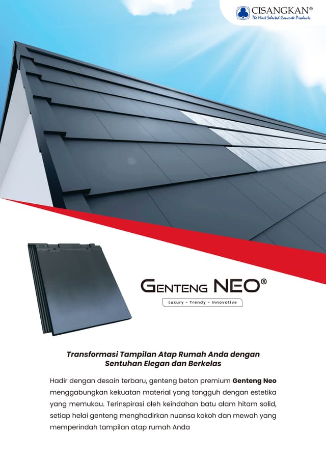 Flyer Genteng NEO