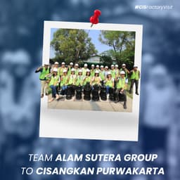 Factory Visit Team Alam Sutera Group to Cisangkan Purwakarta
